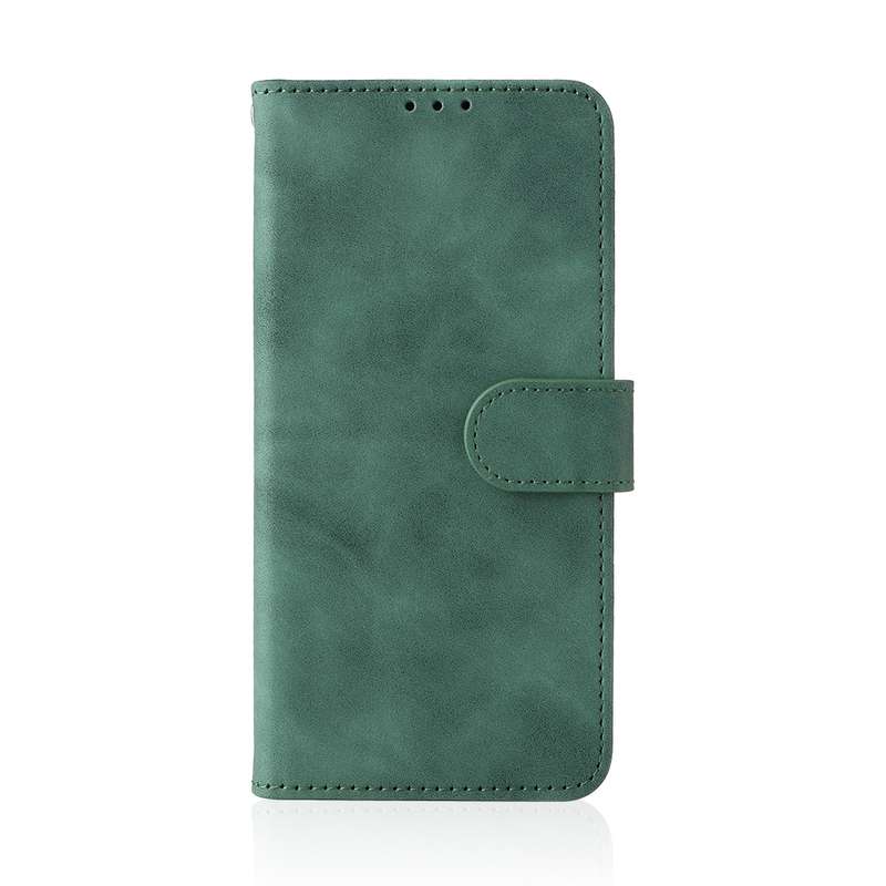 For Oukitel WP18 Skin Feel Magnetic Flip Leather Phone Case(Black)