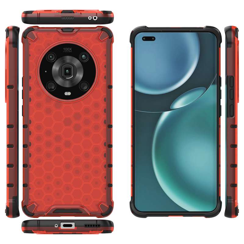For Samsung Galaxy A13 4G Full Body Shockproof Clear Gradient Phone Case(Blue)