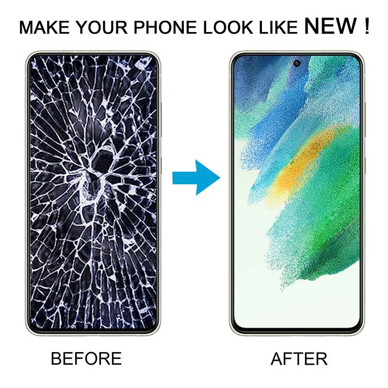 Original Super AMOLED LCD Screen For Samsung Galaxy S21 FE 5G SM-G990B with Digitizer Full Assembly