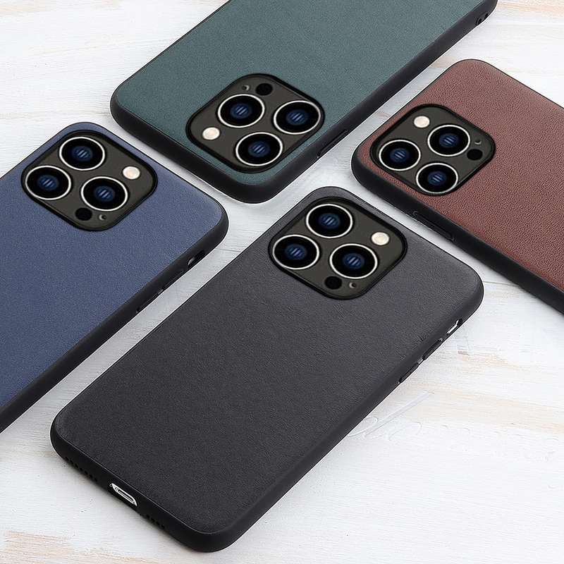 For iPhone 14 Pro Max Carbon Fiber Texture Phone Case (Black)