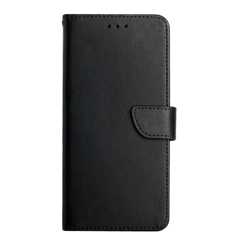 For Honor Magic4 Pro Genuine Leather Fingerprint-proof Horizontal Flip Phone Case(Black)