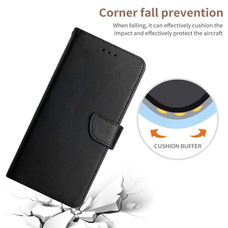 For Honor Magic4 Pro Genuine Leather Fingerprint-proof Horizontal Flip Phone Case(Black)
