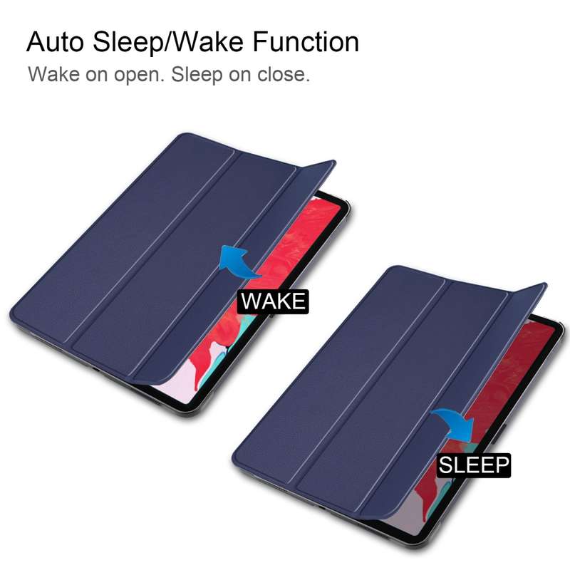 For iPad Pro 11 inch 2020 Custer Texture Smart PU Leather Tablet Case with Sleep / Wake-up Function