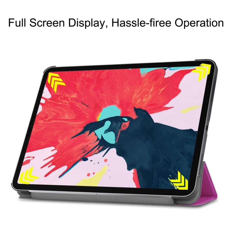 For iPad Pro 11 inch 2020 Custer Texture Smart PU Leather Tablet Case with Sleep / Wake-up Function
