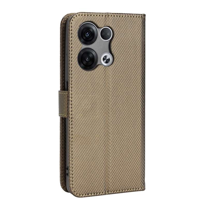 For OPPO Reno8 Pro Diamond Texture Leather Phone Case(Black)