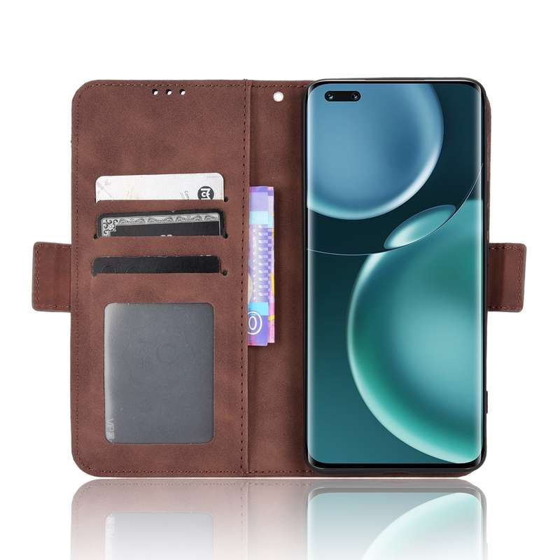 For Honor Magic4 Pro Skin Feel Calf Pattern Leather Phone Case(Blue)