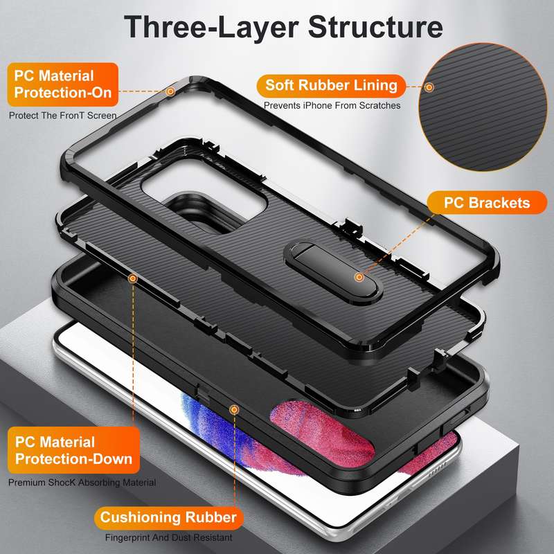 For Xiaomi 12 Lite Magic Shield TPU + Flannel Phone Case(Black)