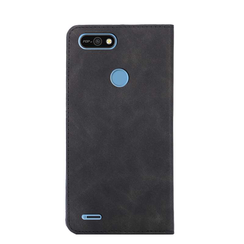 For Tecno Pop 2/Pop 2F/Pop 2 Pro/Pop 2 Power/Itel P13 Skin Feel Magnetic Horizontal Flip Leather Pho