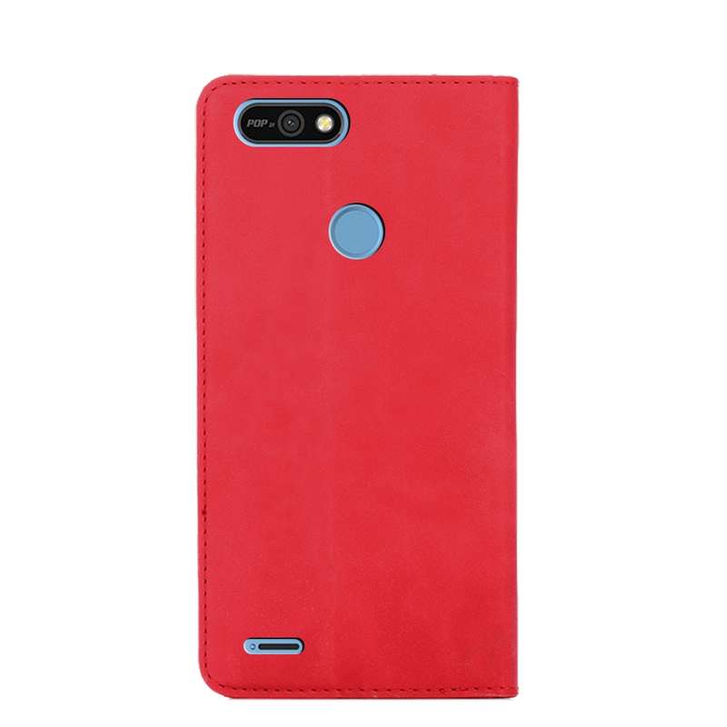 For Tecno Pop 2/Pop 2F/Pop 2 Pro/Pop 2 Power/Itel P13 Skin Feel Magnetic Horizontal Flip Leather Pho