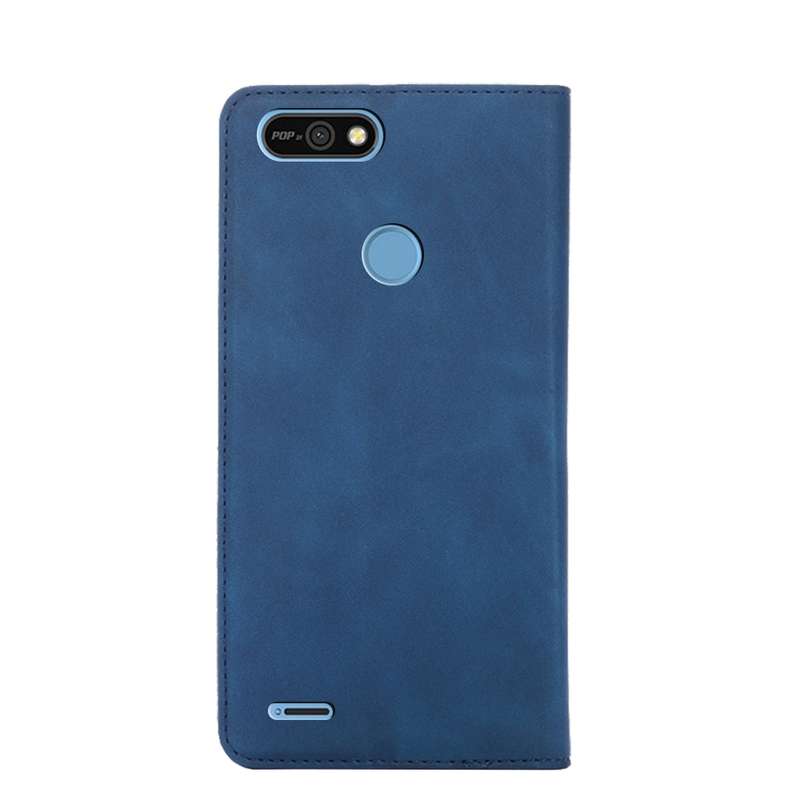 For Tecno Pop 2/Pop 2F/Pop 2 Pro/Pop 2 Power/Itel P13 Skin Feel Magnetic Horizontal Flip Leather Pho