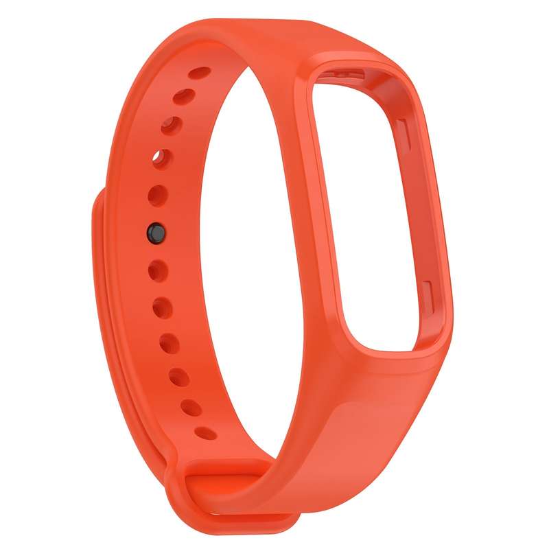 For OPPO Band Vitality Edition Waterproof Sweatproof Solid Color Watch Band(Blue)
