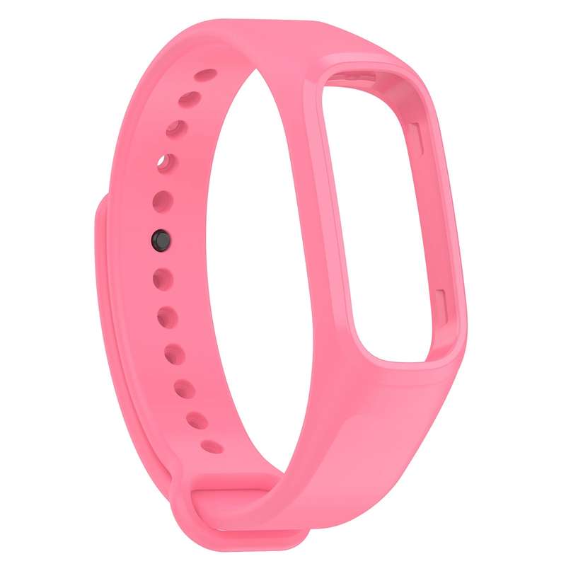 For OPPO Band Vitality Edition Waterproof Sweatproof Solid Color Watch Band(Blue)