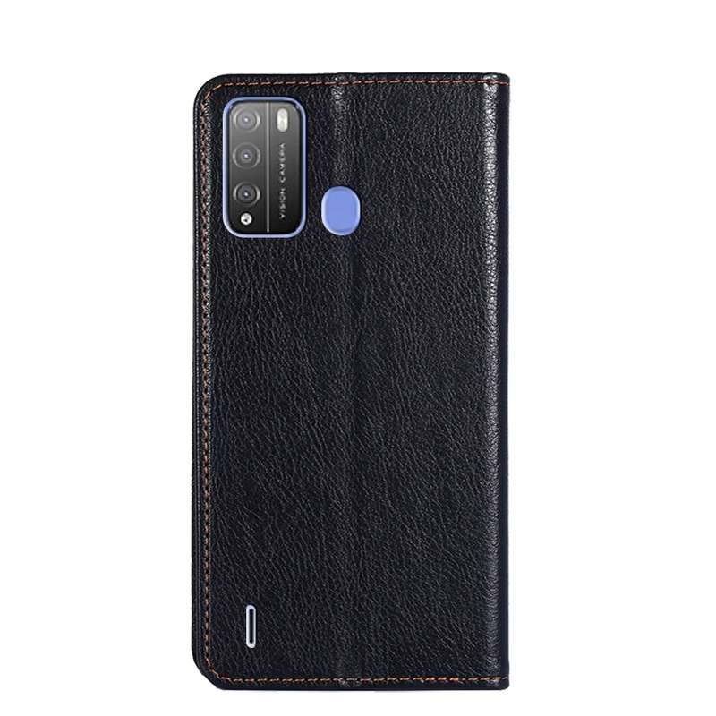 For Itel Vision 1 Pro Gloss Oil Solid Color Magnetic Leather Phone Case(Rose Gold)