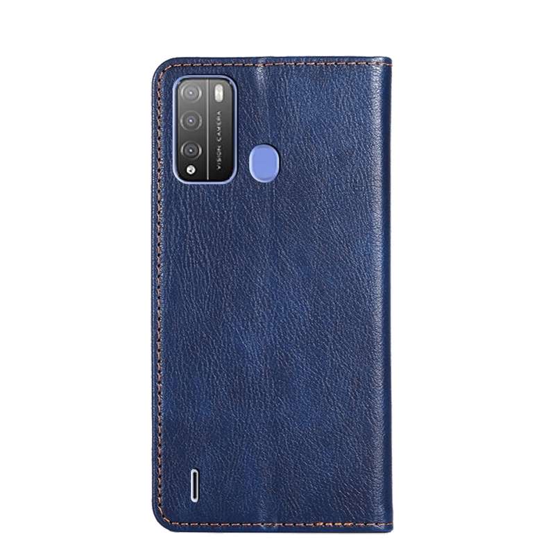 For Itel Vision 1 Pro Gloss Oil Solid Color Magnetic Leather Phone Case(Rose Gold)