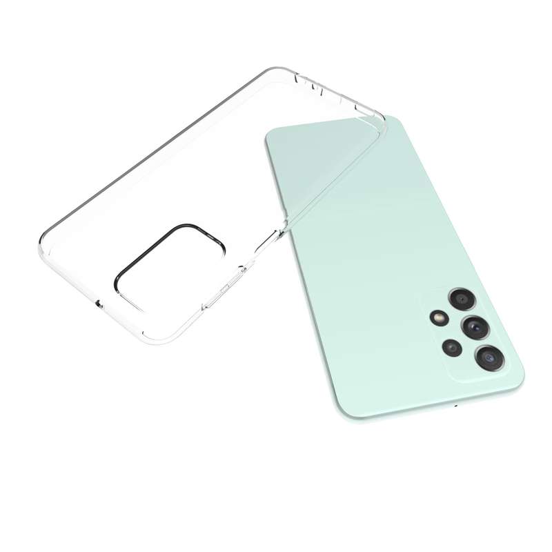 For Samsung Galaxy A23 Waterproof Texture TPU Phone Case(Transparent)