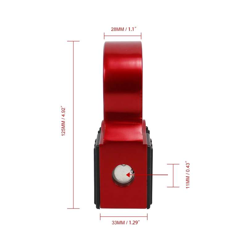 TH049-R Aluminum Flatlink Winch Shackle Mount Assembly for Tow Haul Truck ATV UTV Winch Lines Winch