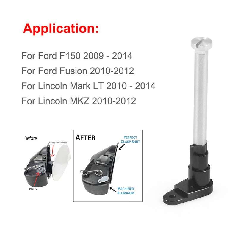 XBL114-BK Car Fuel Door Hinge Pin for Ford F150 2009-2014
