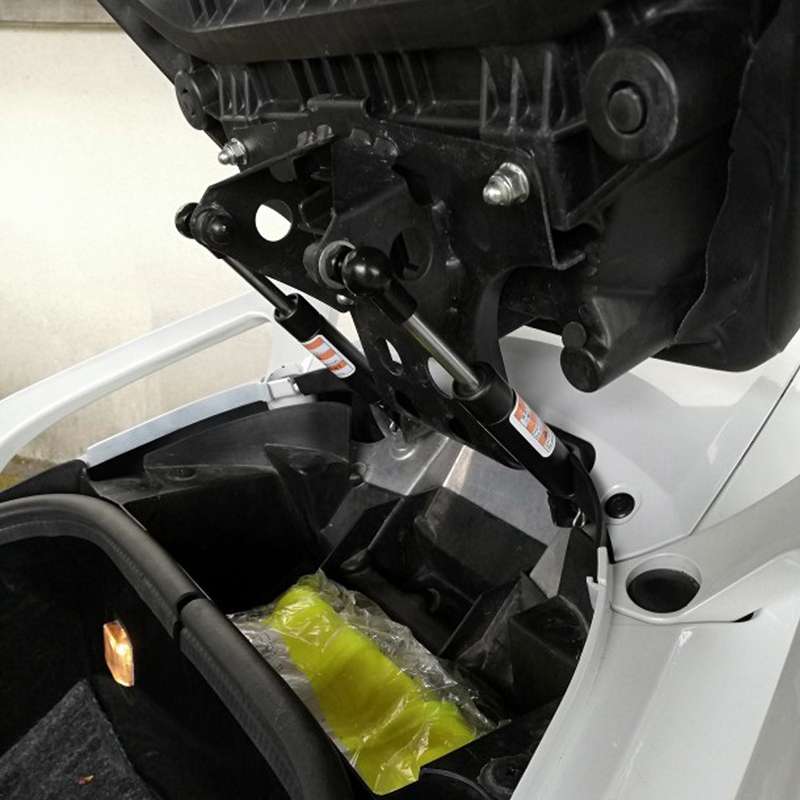 Pair Motorcycle Shock Absorbers Lift Seat Struts Arms Lift Supports for Yamaha T-max 500 530