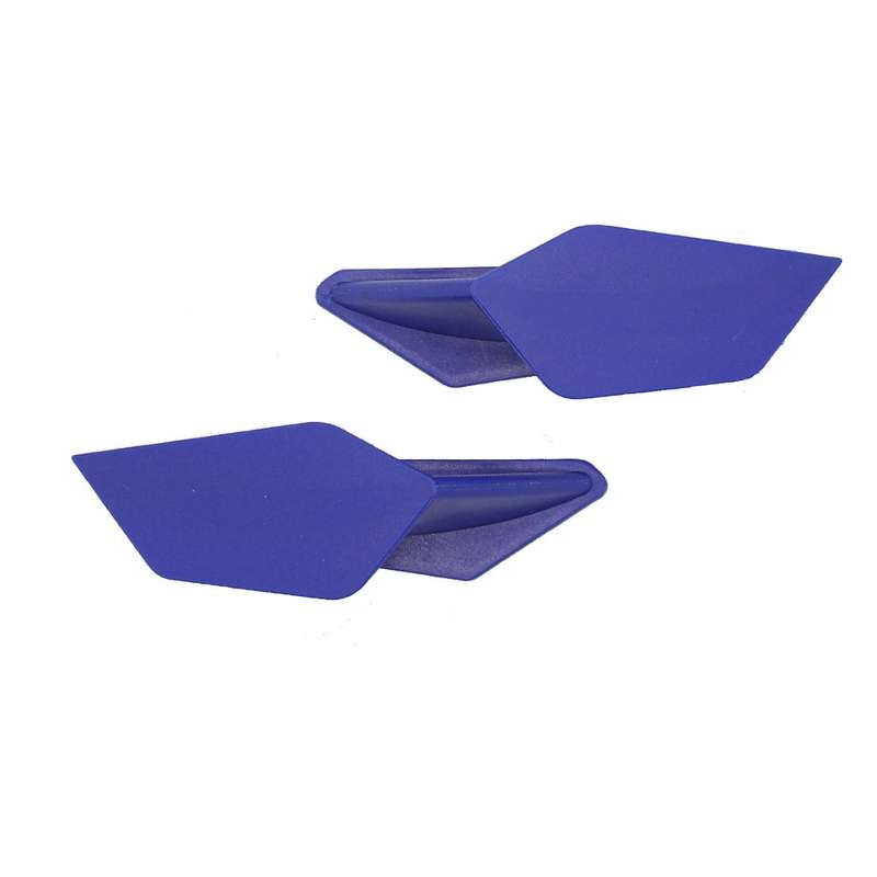 Motorcycle Dynamic Motorcycle Wing Kit(White)
