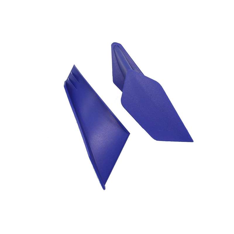 Motorcycle Dynamic Motorcycle Wing Kit(White)