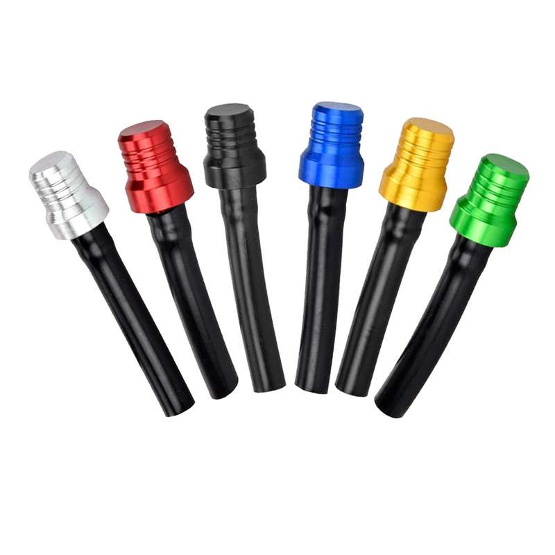 5 PCS Universal Motorcycle Tank Gas Fuel Cap Valve Vent Breather Hose Tube(Blue)