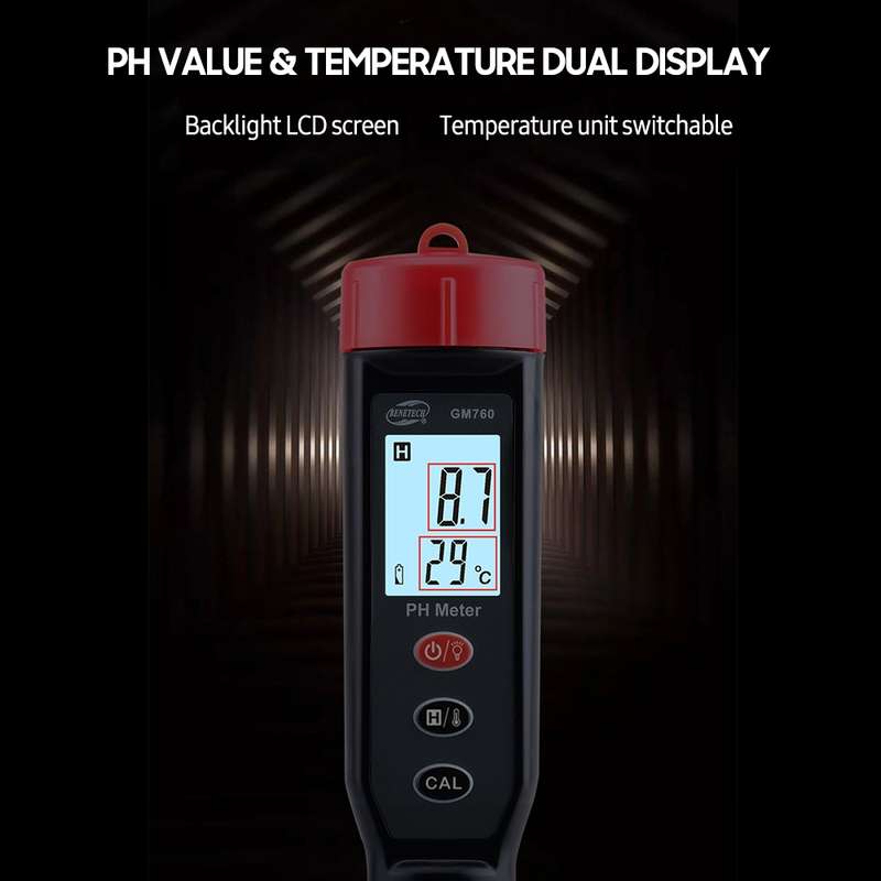 BENETECH GM760 Digital PH Meter Tester