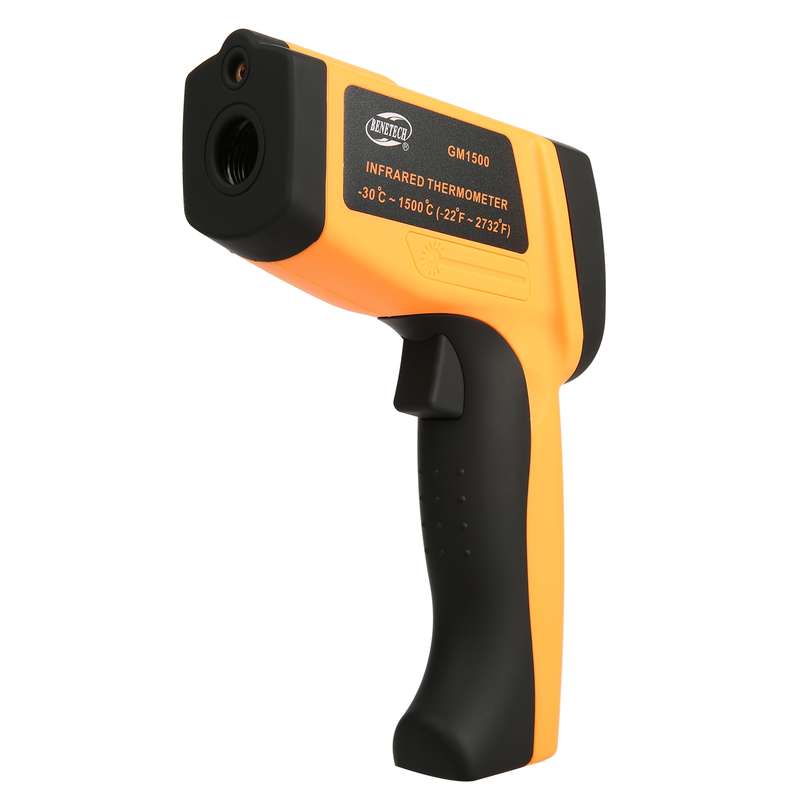 BENETECH GM1500 LCD Display Infrared Thermometer, Battery Not Included