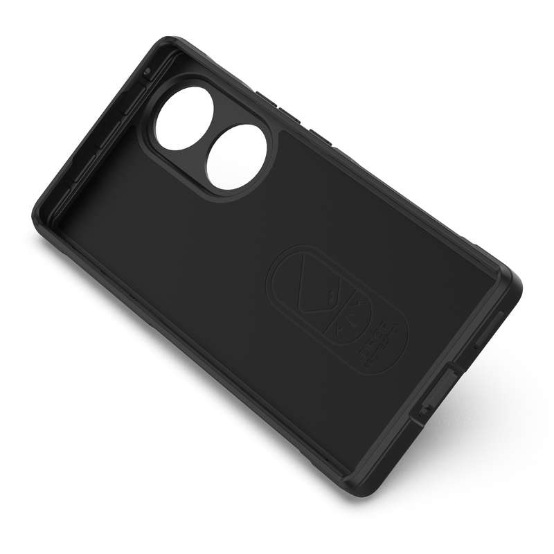 For Honor 70 5G Magic Shield TPU + Flannel Phone Case(Dark Blue)