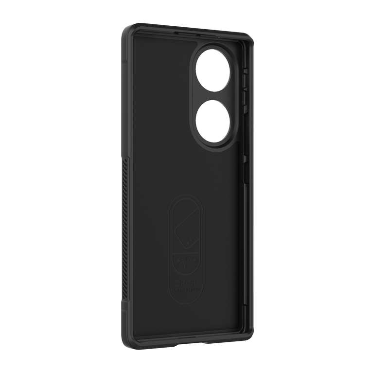 For Honor 70 5G Magic Shield TPU + Flannel Phone Case(Dark Blue)