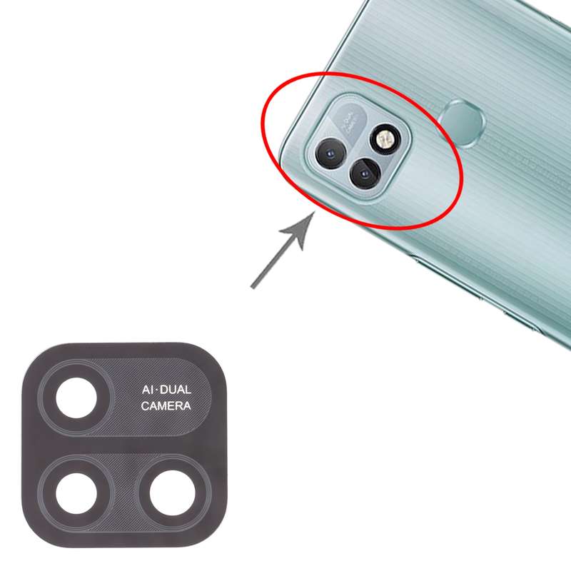 For Infinix Hot 10s/Hot 10T X689B X689 X689D X689C 10pcs Back Camera Lens