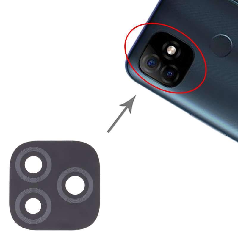 10 PCS Back Camera Lens For Itel P36/P36 Pro
