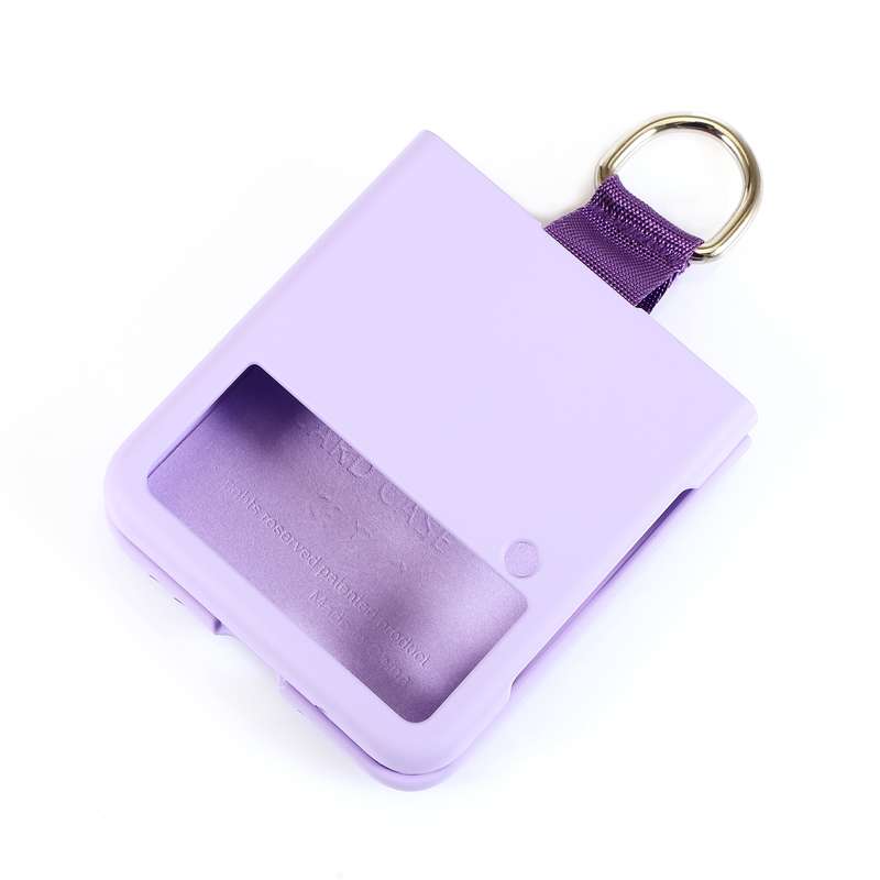 For Samsung Galaxy Z Flip4 Macaron Color Silicone Soft Phone Case(Pink)