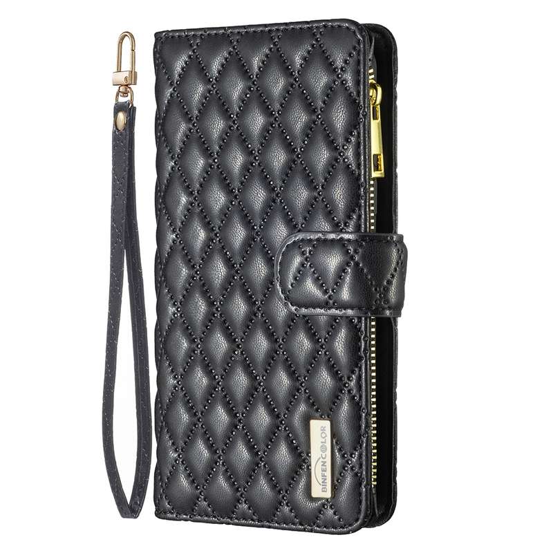 For Samsung Galaxy Note10+ Knight Magnetic Suction Leather Phone Case(Black)