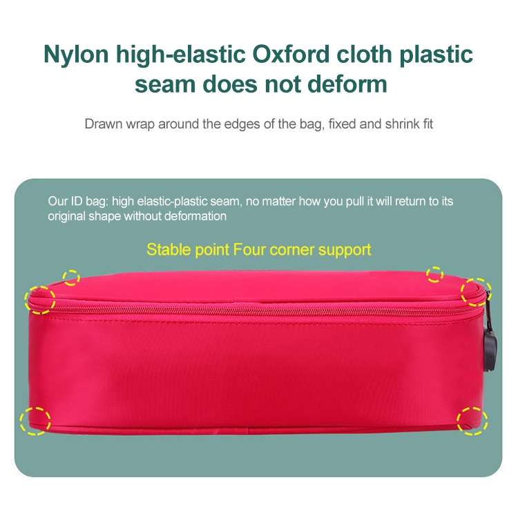 Multifunctional Thickened Large-capacity Document Storage Bag, Specification:Three Layers with Passw