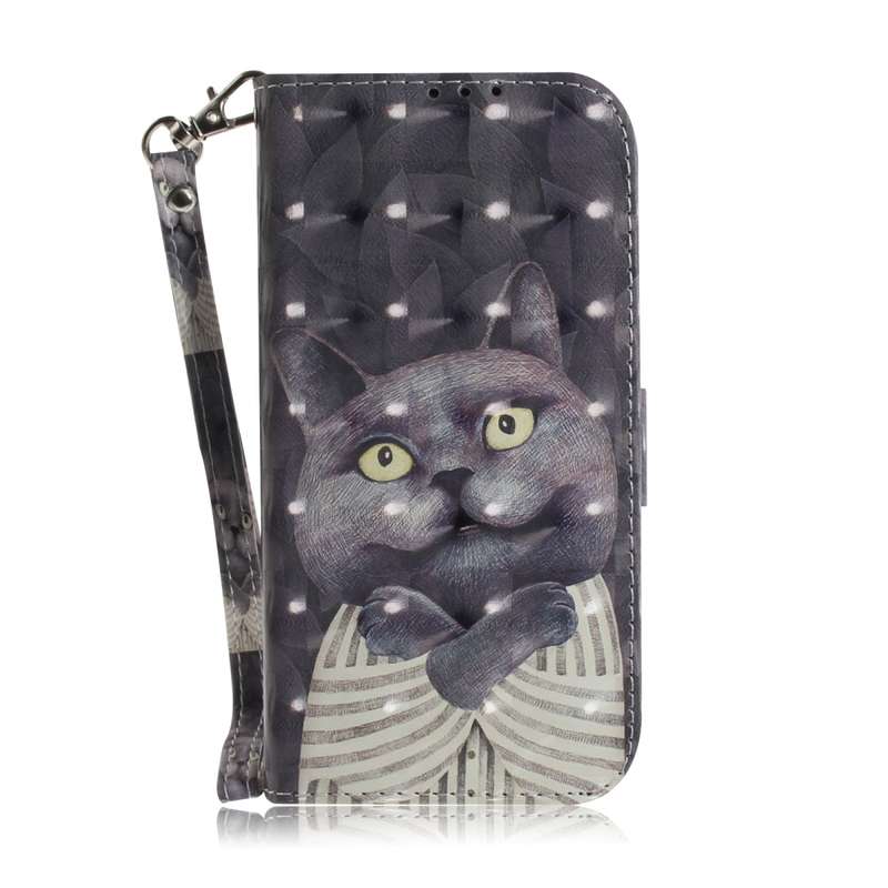For Galaxy Note 10 Lite / A81 3D Painting Horizontal Flip Leather Case with Holder & Card Slot & Wal