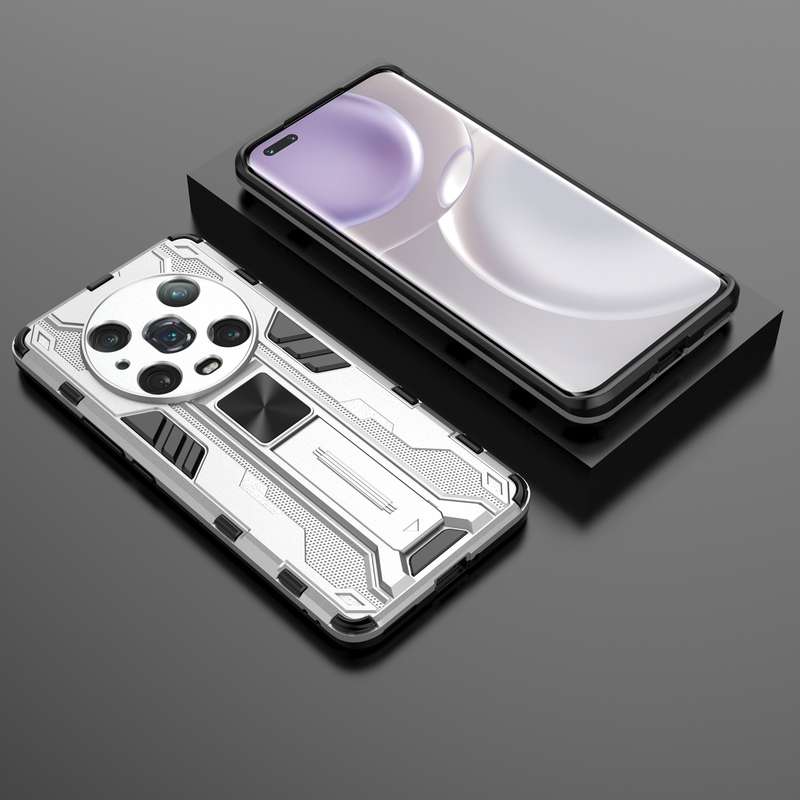 For Samsung Galaxy S22 Ultra 5G Electroplating IMD TPU Phone Case with Ring(White Marble)