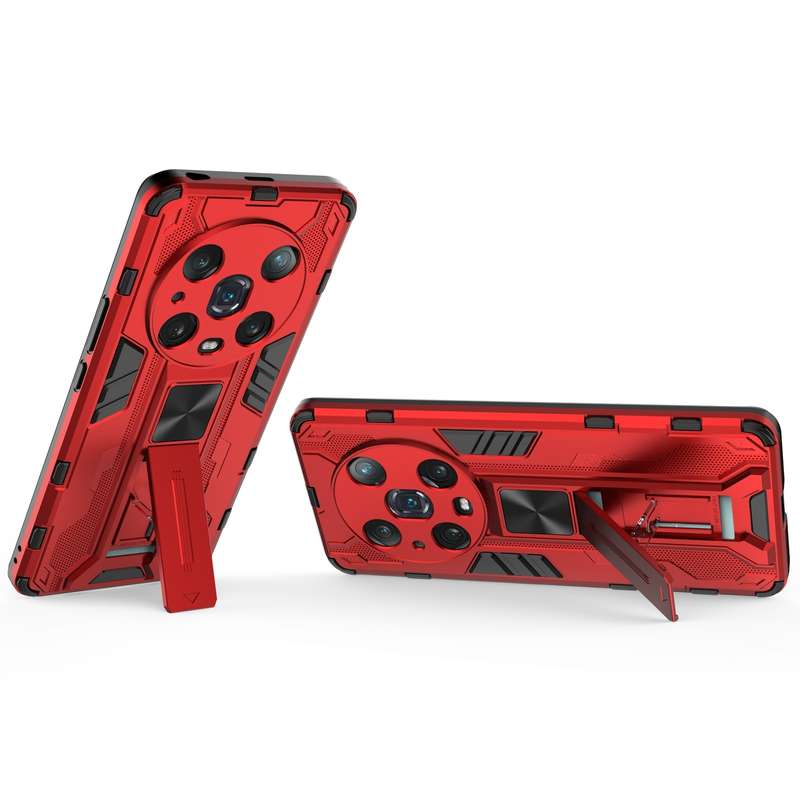 For Honor Magic4 Pro Supersonic PC + TPU Shock-proof Protective Phone Case(Black)
