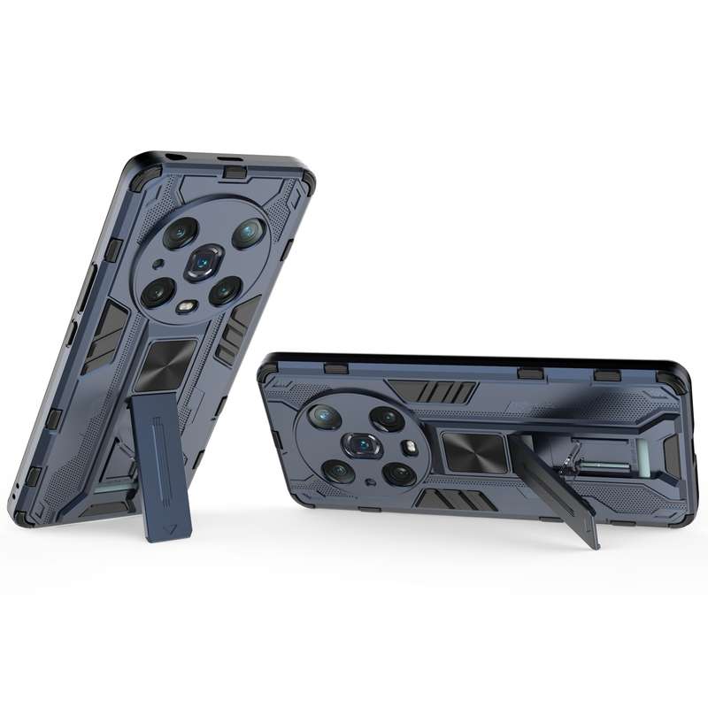 For Honor Magic4 Pro Supersonic PC + TPU Shock-proof Protective Phone Case(Black)