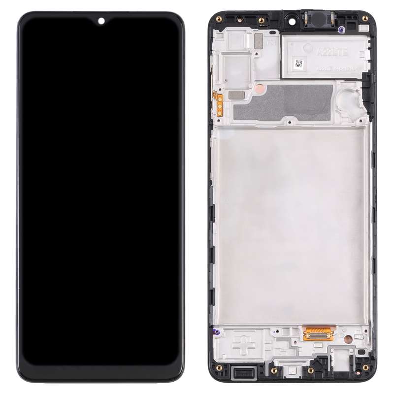 Original Super AMOLED LCD Screen For Samsung Galaxy A22 4G SM-A225F Digitizer Full Assembly with Fra