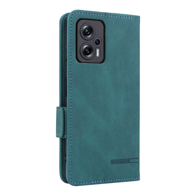 For Xiaomi Redmi Note 11T Pro Magnetic Clasp Flip Leather Phone Case(Black)