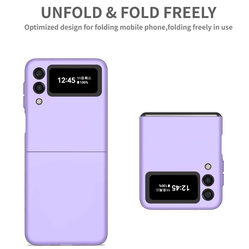 For Samsung Galaxy Z Flip4 Armor Foldable Phone Case(Black)