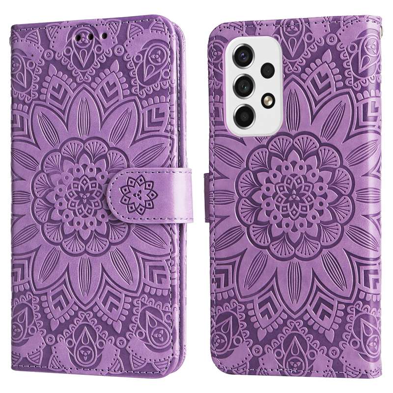 For OPPO A15 Stereoscopic Holder Sliding Camshield Phone Case(Pink)