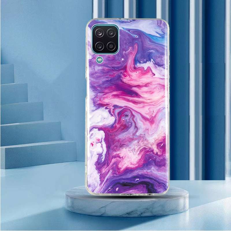 For Samsung Galaxy S20 FE 5G IMD Marble Pattern TPU Phone Case(Green)