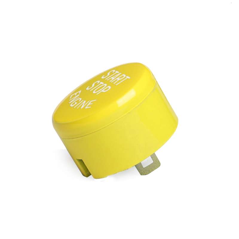 Car Engine Start Key Push Button Cover for BMW G / F Chassis, Style:with Start and Stop