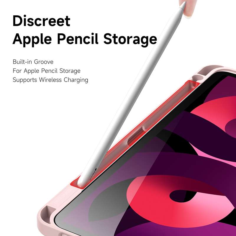 For iPad Air 2020 / Air 2022 / Air 11 2024 DUX DUCIS Magi Series Shockproof Tablet Case(Pink)