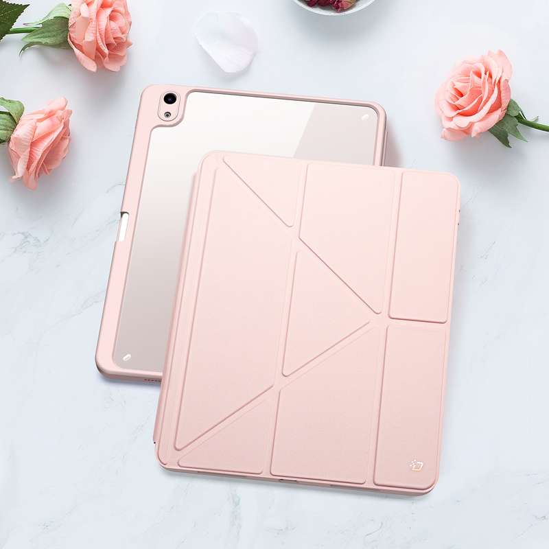 For iPad Air 2020 / Air 2022 / Air 11 2024 DUX DUCIS Magi Series Shockproof Tablet Case(Pink)