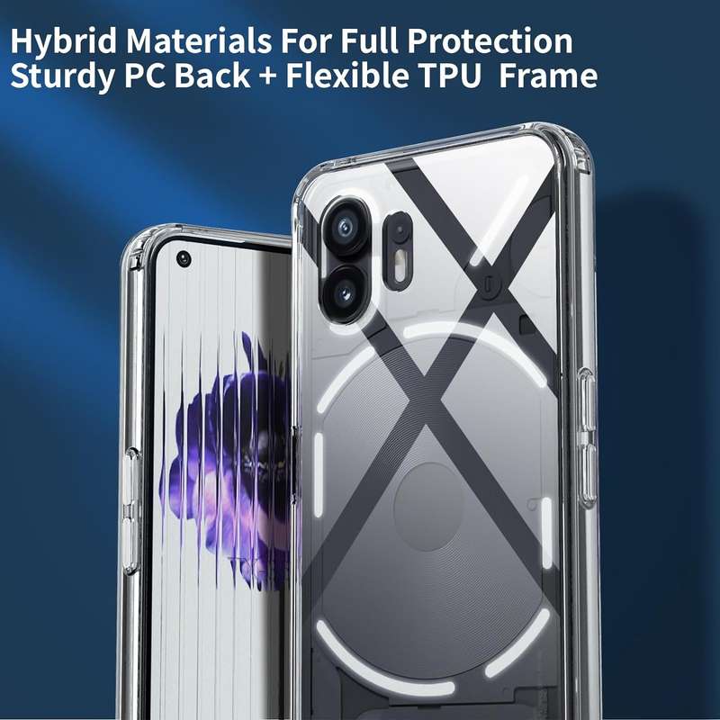 For Nothing Phone 2 All-inclusive Transparent Shockproof Phone Case