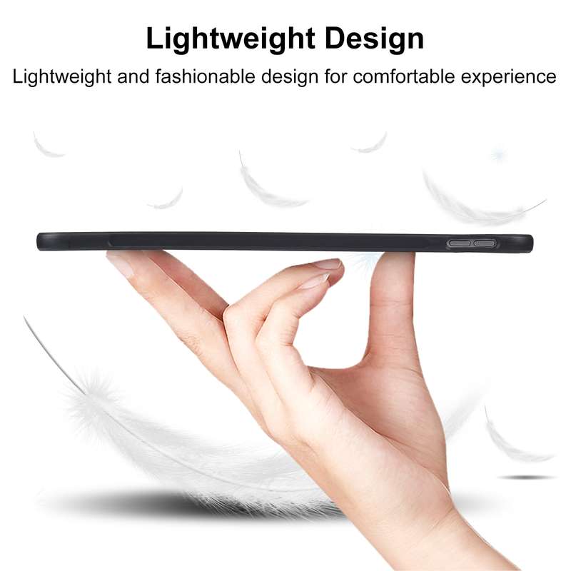 For Samsung Galaxy Tab S9+ / S8+ / S7+ TPU Tablet Case(Black)