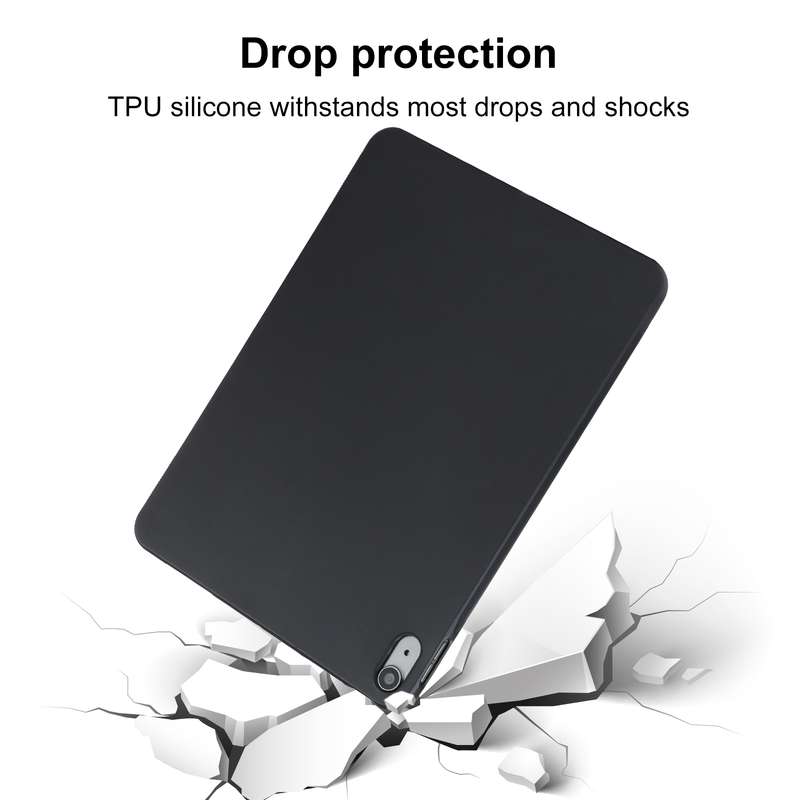 For Samsung Galaxy Tab S9+ / S8+ / S7+ TPU Tablet Case(Black)