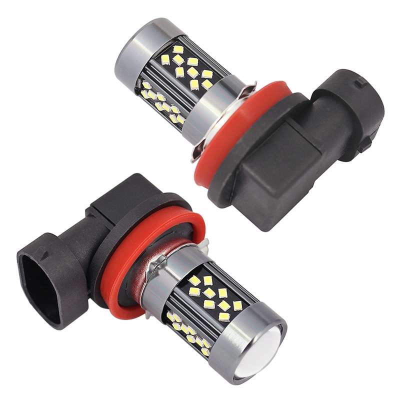 1 Pair H11 12V 7W Continuous Car LED Fog Light(Orange Light)